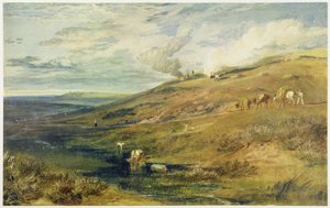 Dartmoor: De bron van de Tamar en de Torridge, c.1813